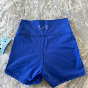 Fleo dazzling blue true high 4 inch shorts